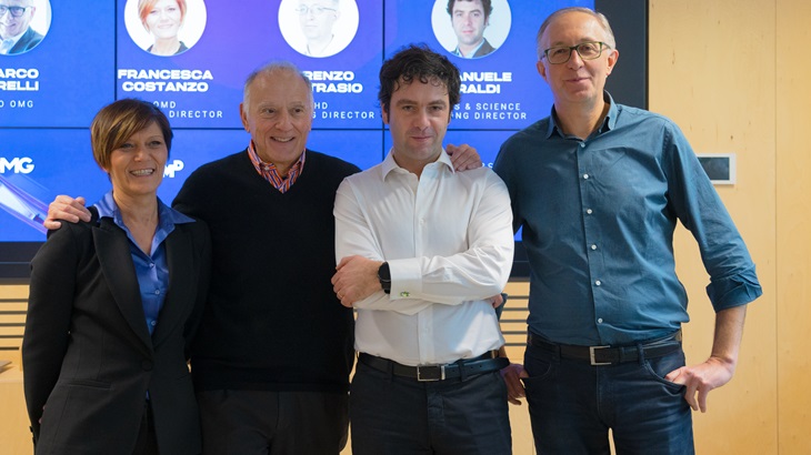 Francesca Costanzo, Marco Girelli, Emanuele Giraldi e Lorenzo Moltrasio