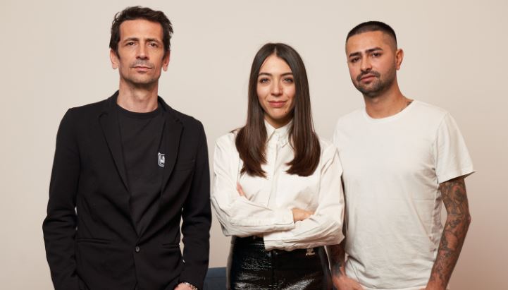 Matteo Maffucci, Benedetta Balestri ed Eugenio Scotto, fondatori di One Shot Group