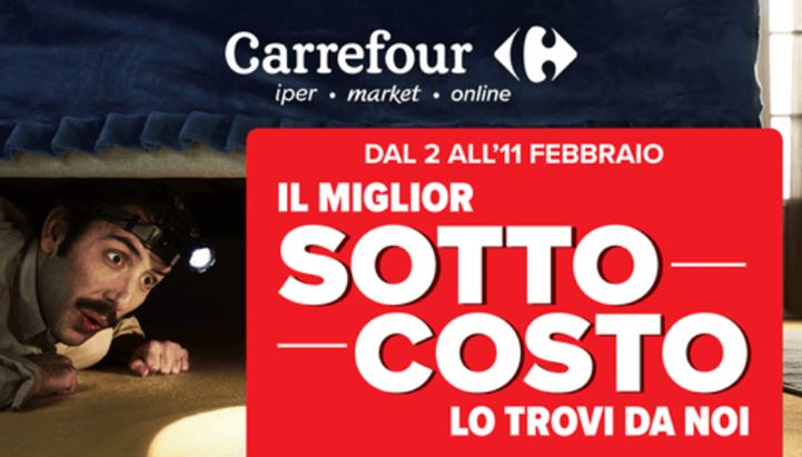 Carrefour va on air con campagna dedicata ai sottocosto