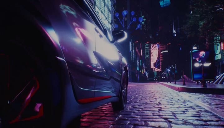 Uno screenshot del progetto di Spring Studios per Toyota