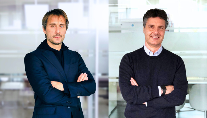 In foto: Francesco Romano Marcellino, Chief Marketing Officer e co-founder di Dst, e Giorgio Grappelli, CEO e co-founder di Dst