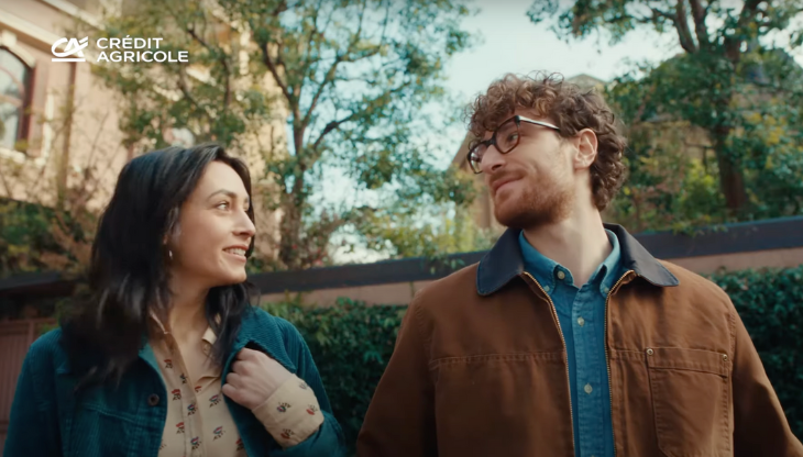 Un'immagine tratta dal nuovo spot Crédit Agricole firmato dall'agenzia FCB Partners