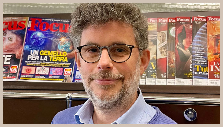 Gian Mattia Bazzoli è stato scelto come nuovo direttore di Focus 