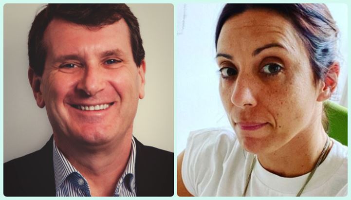 Andrea Giovenali e Sara Buluggiu