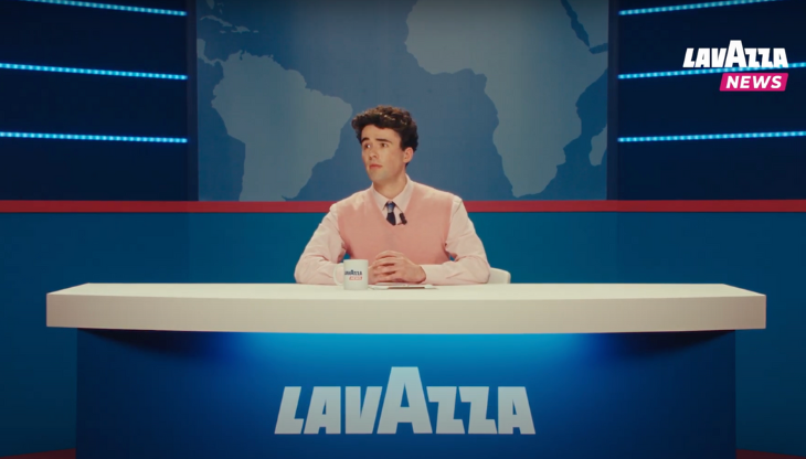 Adrian Bliss protagonista della campagna Lavazza lanciata in occasione dell'Earth Day