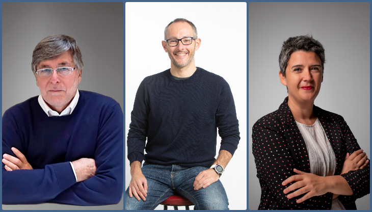 Alberto Marzetta, Emilio Conti e Giulia Devani