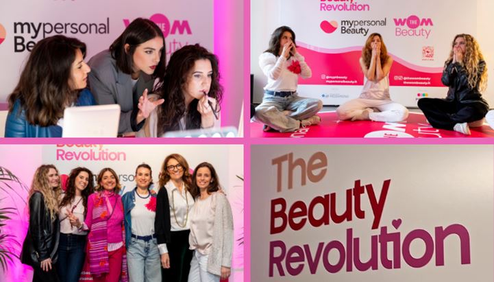 Alcuni momenti dell'evento "The Beauty Revolution"