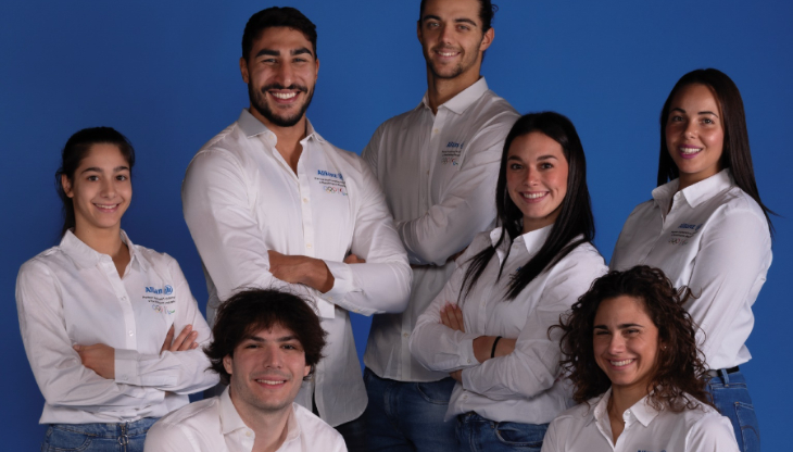 I sette atleti protagonisti della serie