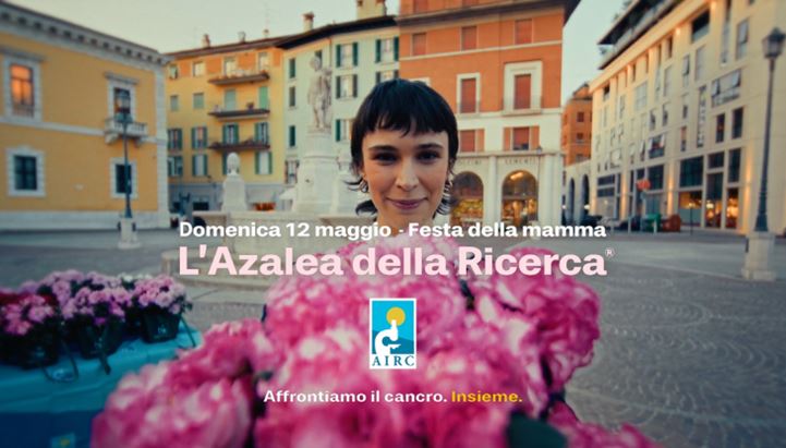 L'immagine della nuova campagna di comunicazione di Fondazione AIRC