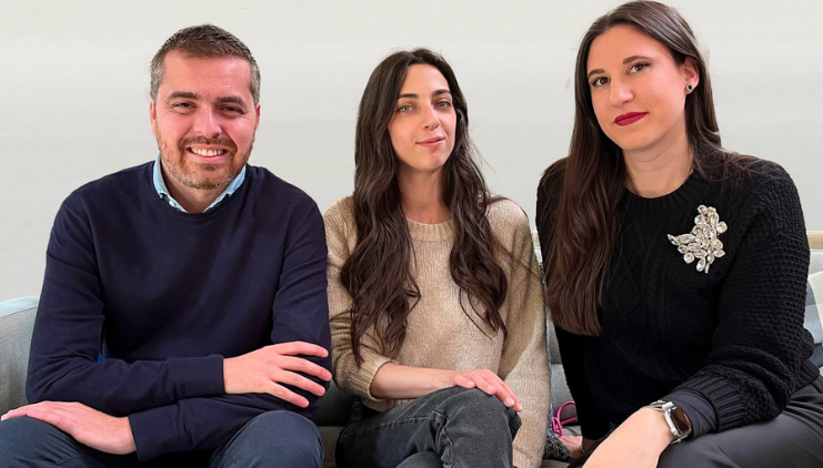 Da sinistra: Valentino, Casiraghi, De Luca