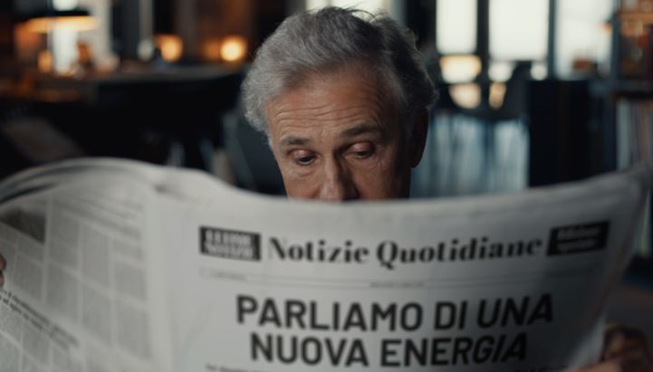 Un'immagine dello spot E.ON