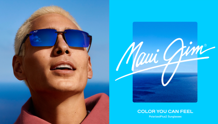 Maui Jim, un'immagine della campagna pubblicitaria