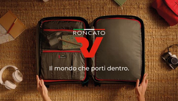 Un'immagine del nuovo spot di Roncato