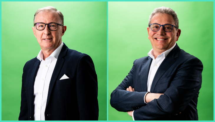 Da sinistra, Marco Di Gioacchino e Roberto Silva Coronel