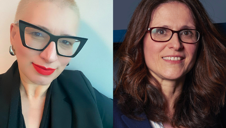 Da sinistra, Antonella Sada e Sonia Magri