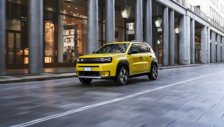 Un'immagine della nuova Fiat Grande Panda
