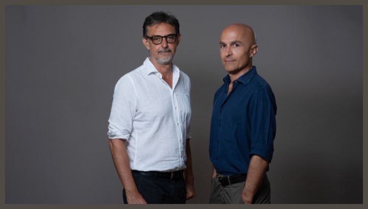 Mario Gianani e Lorenzo Mieli nella fotografia di Riccardo Ghilardi