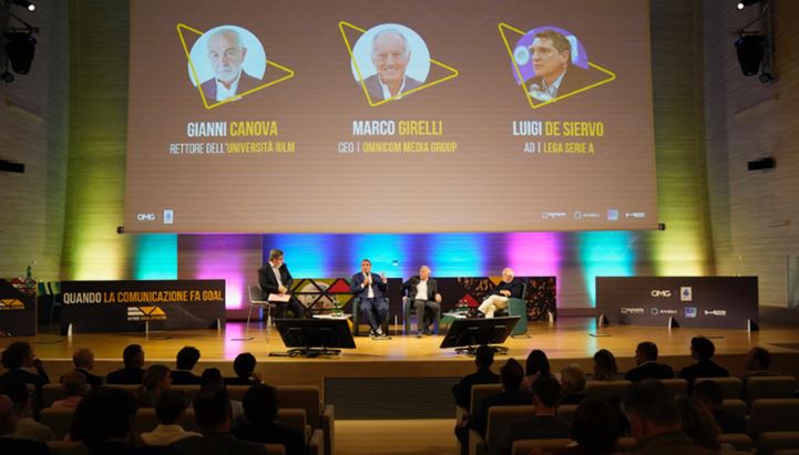 Un momento della presentazione dei risultati della ricerca all'Auditorium IULM