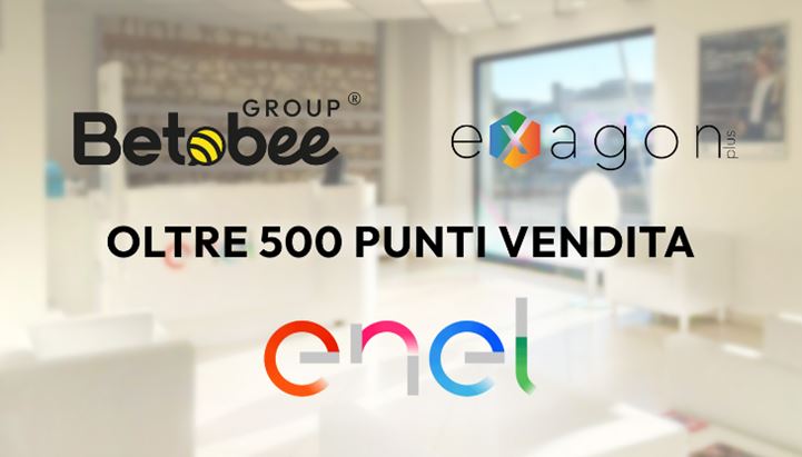 Betobee ed Exagon Engineering accelerano la trasformazione digitale di oltre  500 punti vendita Enel in Italia 