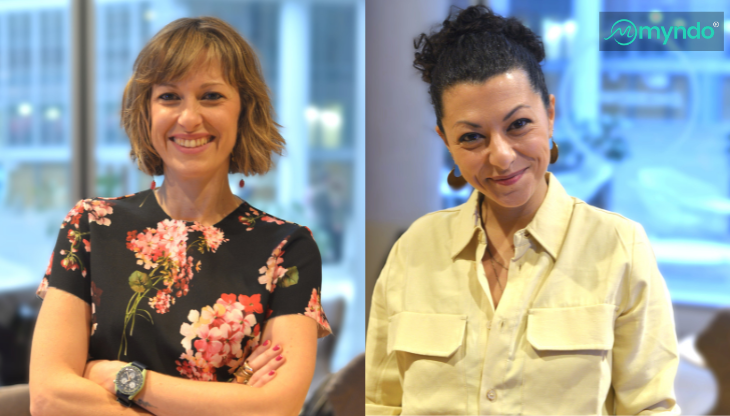 Giulia Biesuz e Giorgia Palazzo, rispettivamente CEO e CMO di Myndo
