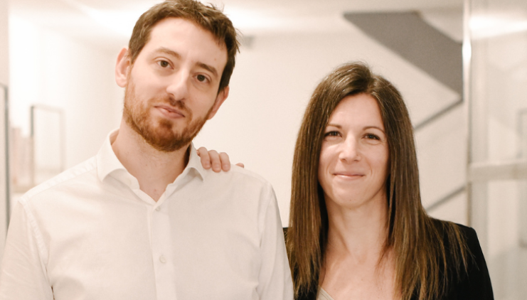 In foto i co-founder Jessica Malfatto e Stefano Tagliabue
