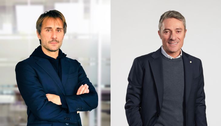 Francesco Romano Marcellino di Dst – The Creative Tech Company e Mariano Di Benedetto di dentsu