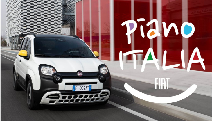 Fiat lancia Piano Italia Fiat con una nuova campagna