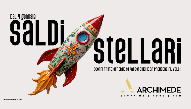 Un'immagine della campagna di Headshot per il Centro Commerciale Archimede