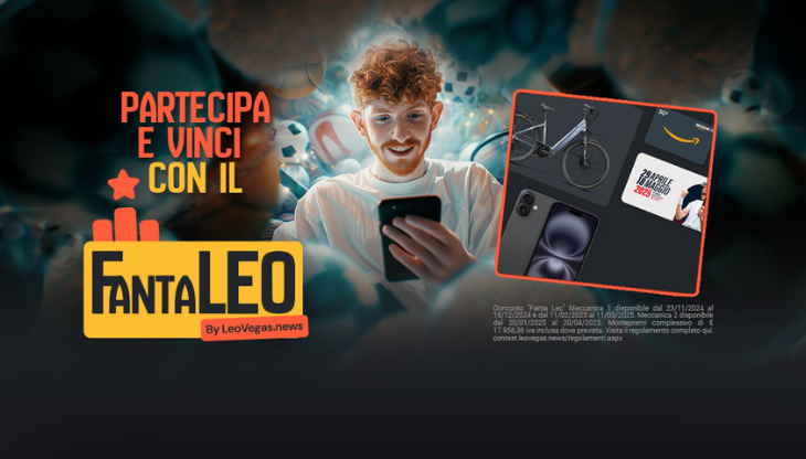 Il nuovo concorso Fanta Leo di Leovegas.news