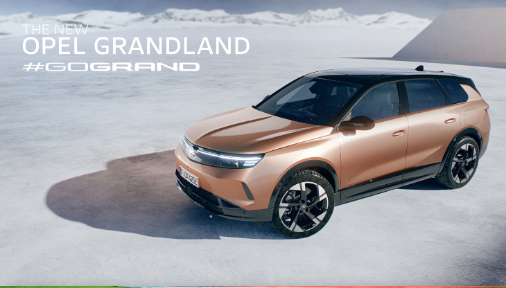 Nuova Opel Grandland nella campagna firmata Jung Von Matt