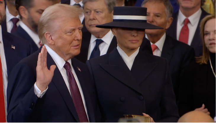 Inauguration Day, Donald Trump giura come 47° presidente