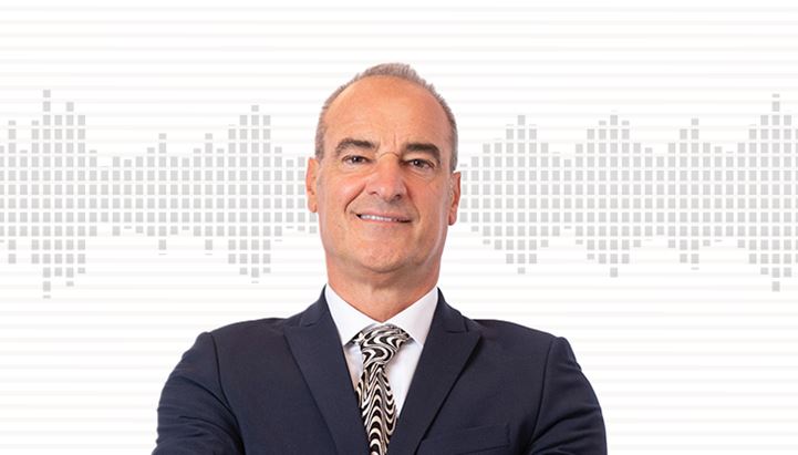 Alberto Bertone, fondatore di Acqua Sant’Anna, ospite del primo episodio di Radiocom.Cafè