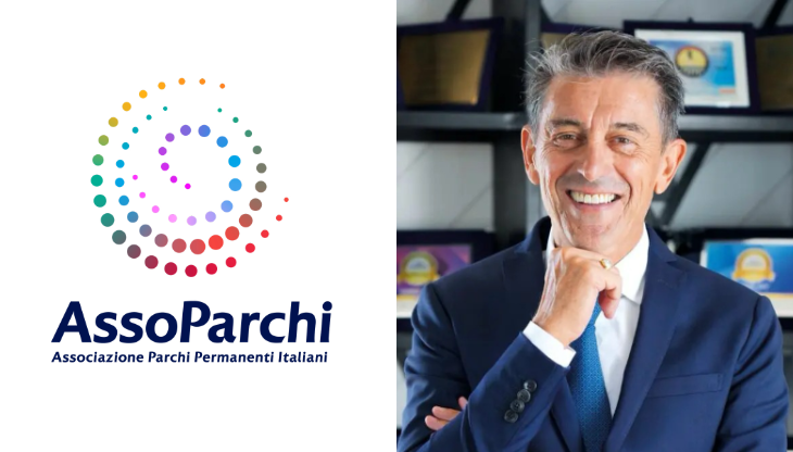 Il nuovo logo di Assoparchi e Luciano Pareschi