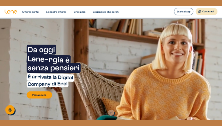 Foto: screenshot sito Lene.it