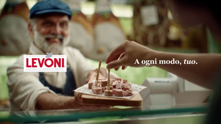 Nella foto: un'immagine del nuovo spot Levoni