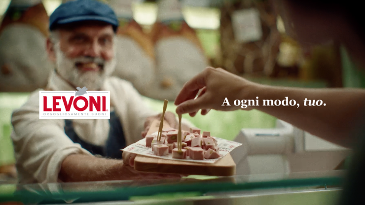 Nella foto: un'immagine del nuovo spot Levoni