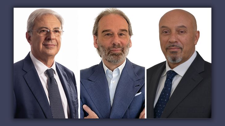Marco Jannarelli, Presidente Next Group, Alessandro Barbieri, AD Reloy, Paolo Jannarelli, AD The Next Solution