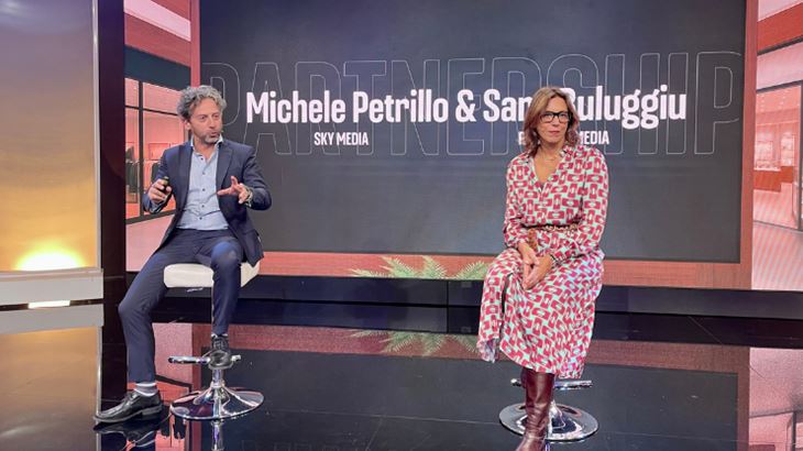 MIchele Petrillo e Sara Buluggiu presentano la partnership