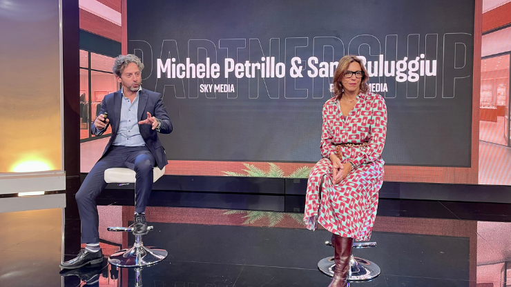 MIchele Petrillo e Sara Buluggiu presentano la partnership