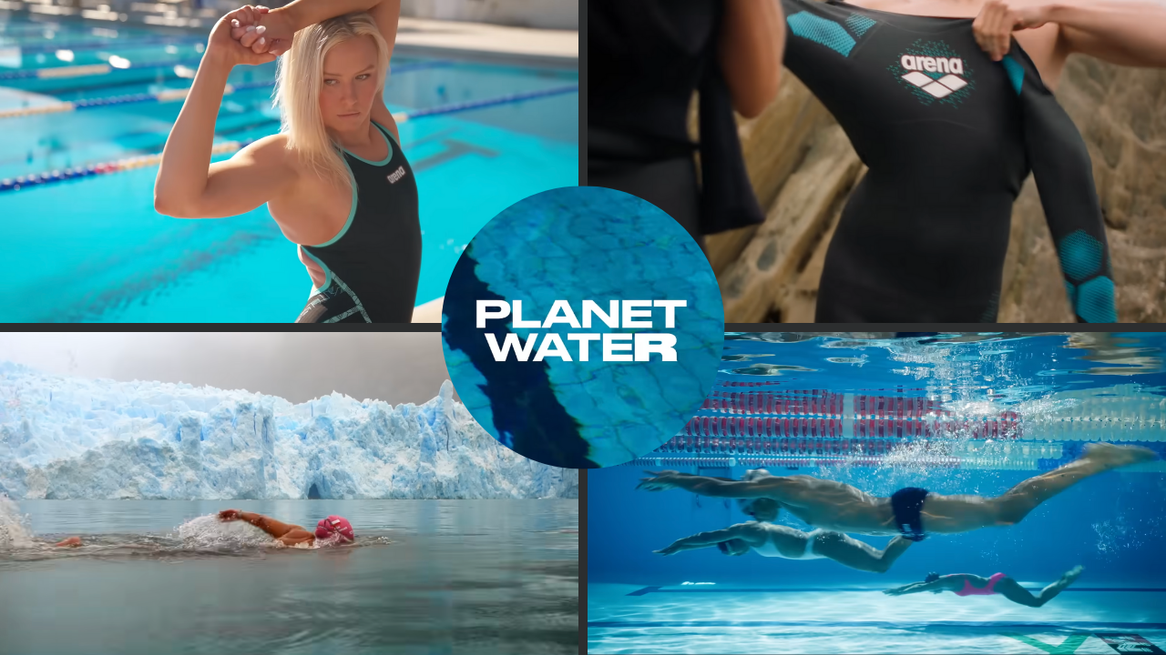 Alcune immagini dallo spot arena "Planet Water. No Lanes."