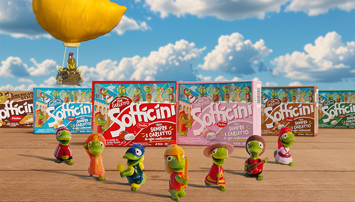 Un frame del nuovo spot Findus