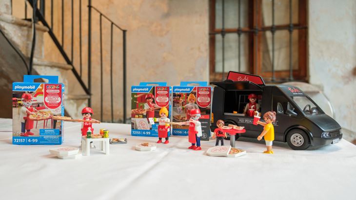 La collezione Playmobil per PizzAut, in vendita da Toys Center