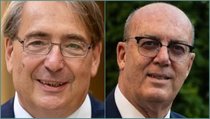 Roberto Napoletano e Vincenzo Di Vincenzo