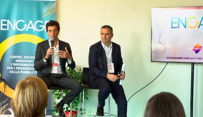 Da sinistra: Carlo Noseda e Sergio Amati a Engage HUB @ Intersections