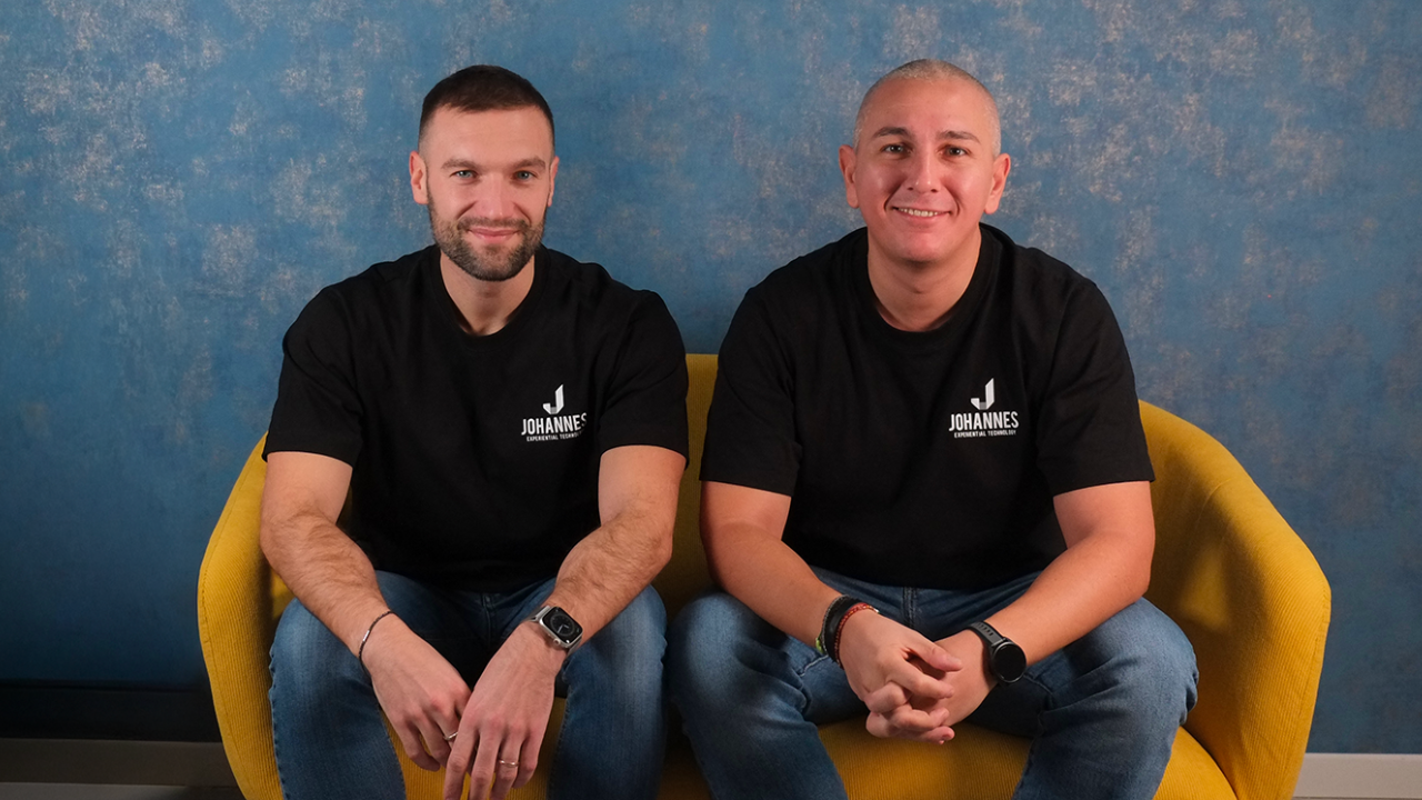 da sinistra: Simone Galbusera e Vittorio Castelli di Johannes