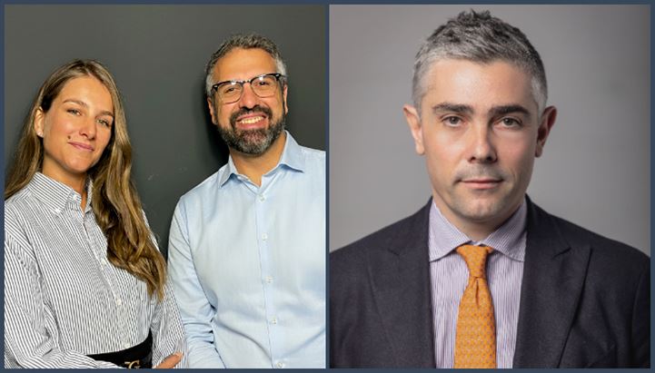 Da sinistra, Alessia Gargiulo con Giovanni Di Giuseppe, e Edoardo Didero