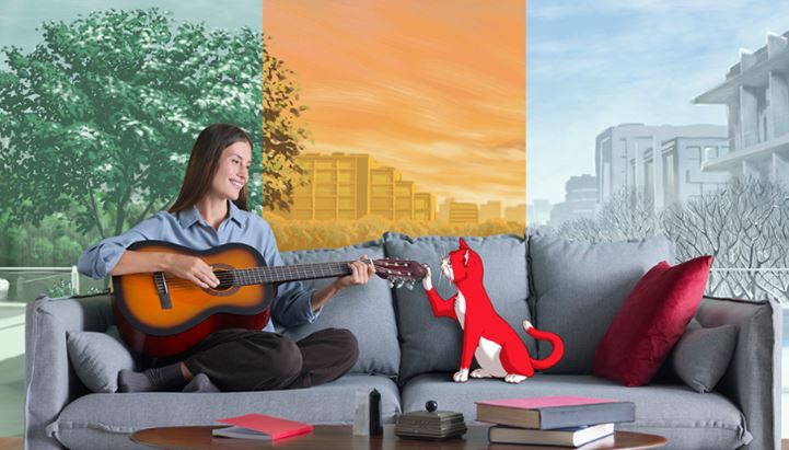 Un'immagine della campagna