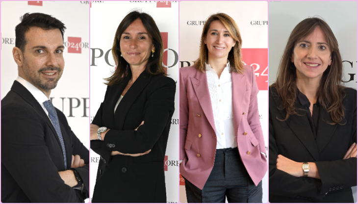 Alessandro Altei, Paola Boromei, Roberta Bazzo e Serena Monteverdi