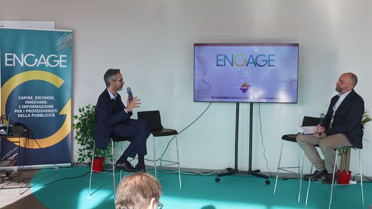 Francesco Barbarani (a sinistra) con Simone Freddi di Engage