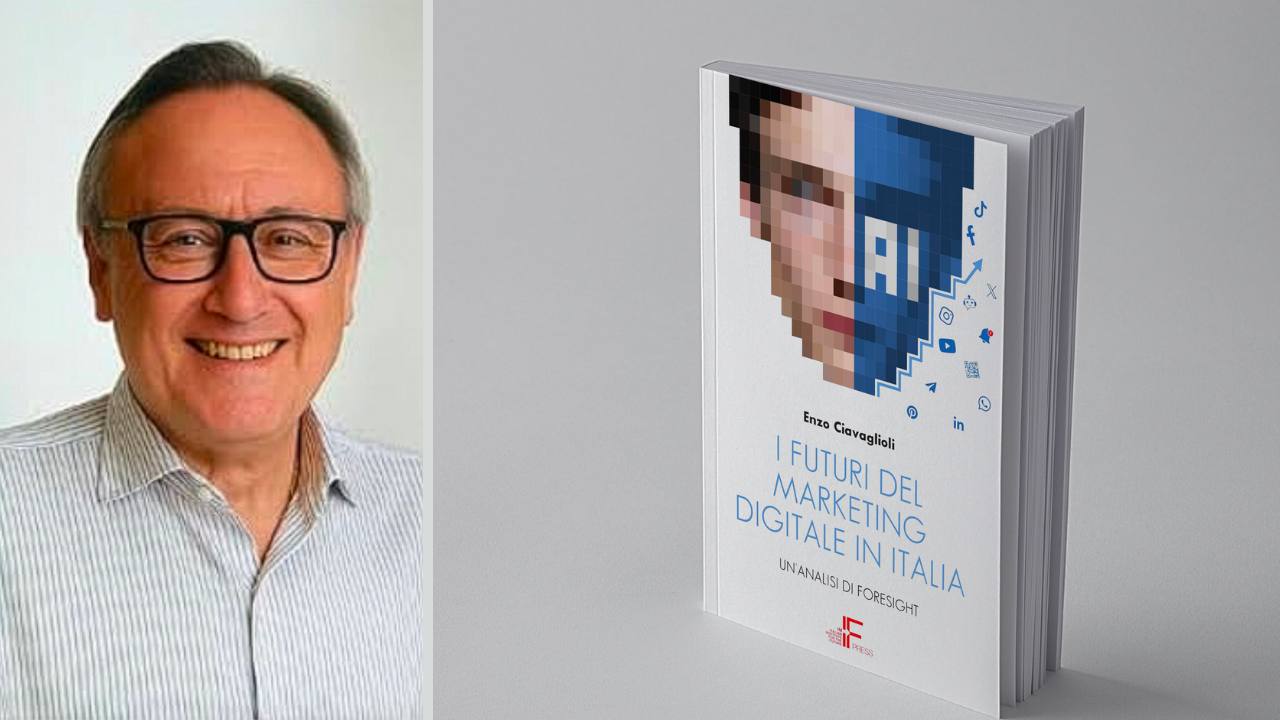 Enzo Ciavaglioli, Founder & CEO di Evolution People, firma il libro "I futuri del digital marketing in Italia"